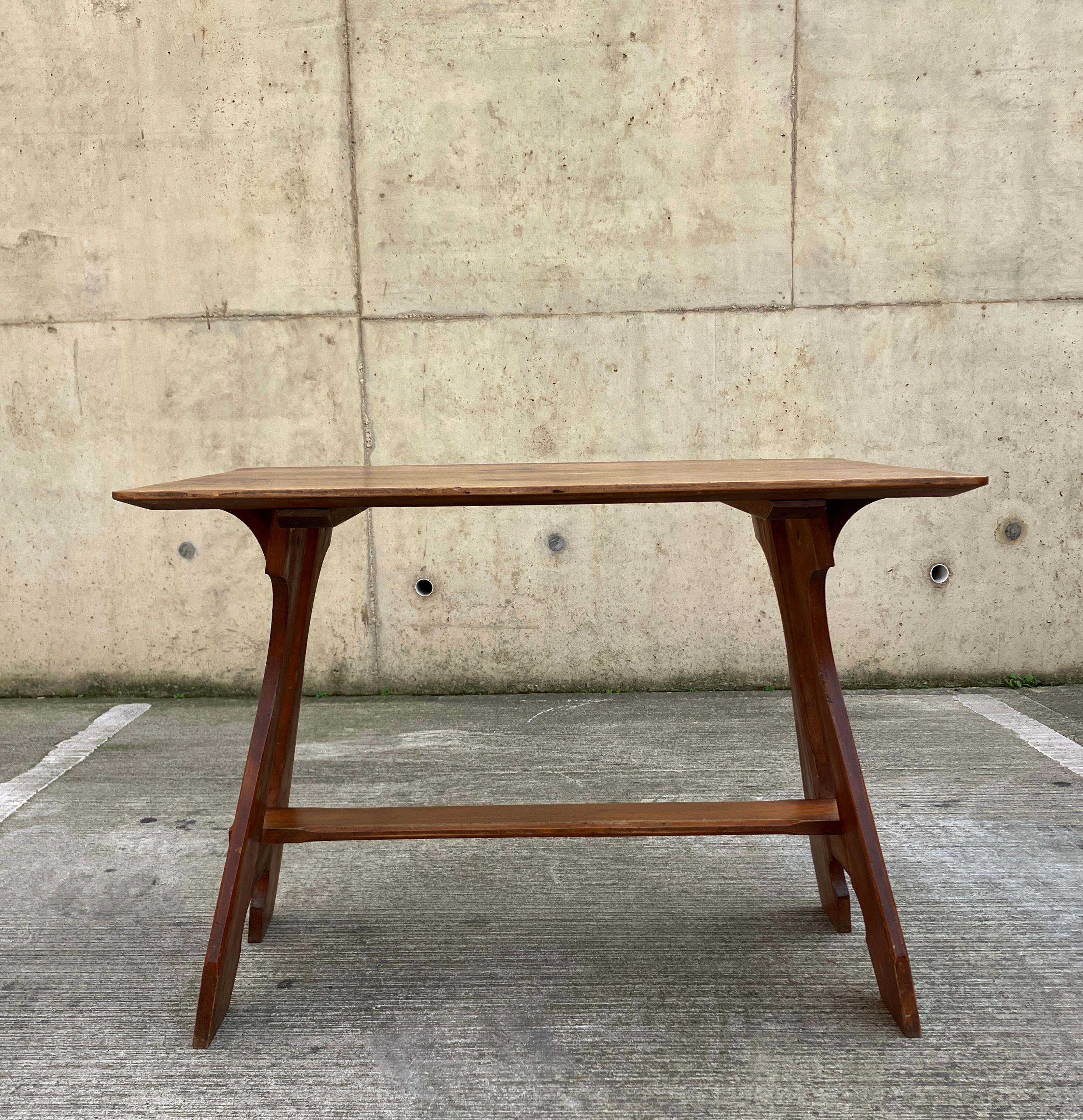 Tavolo Consolle / Scrivania inglese Arts & Crafts in vendita 3