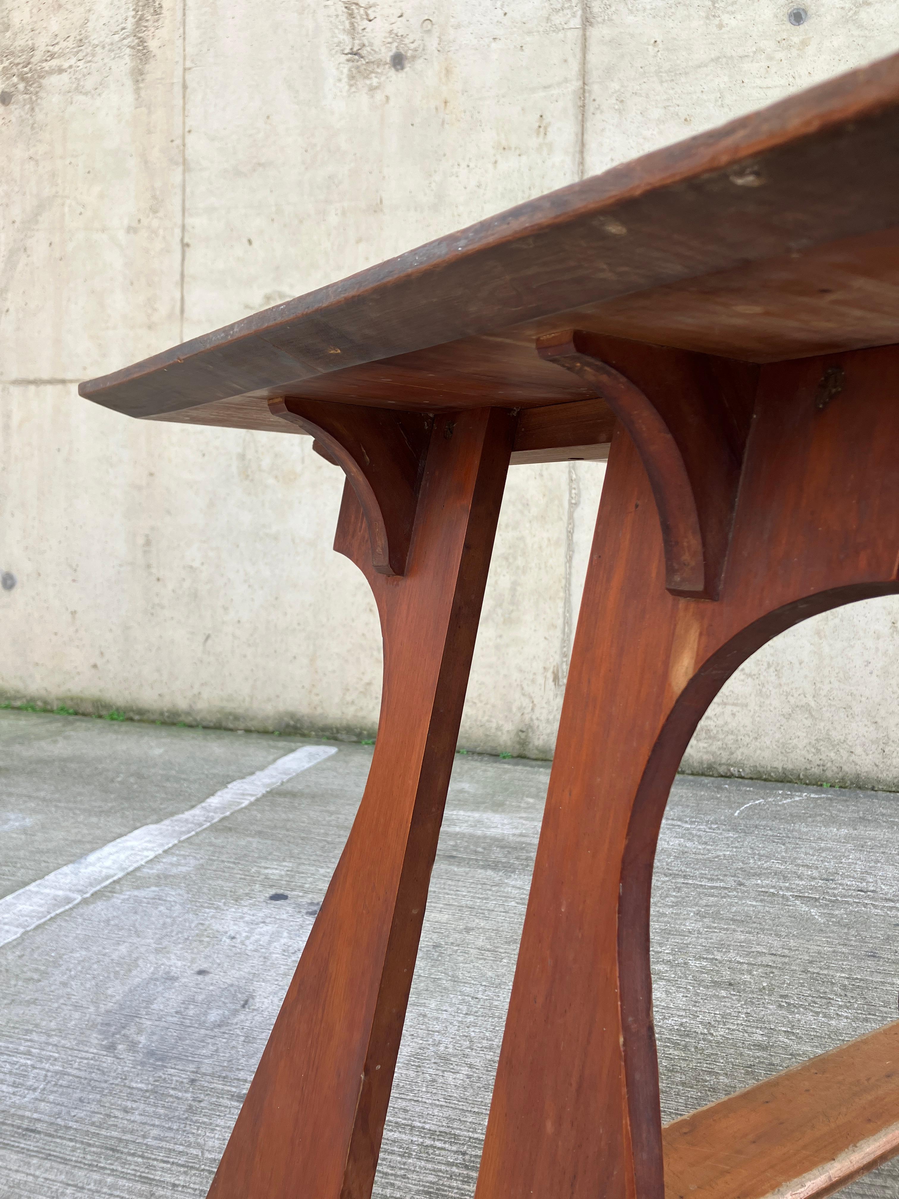 XX secolo Tavolo Consolle / Scrivania inglese Arts & Crafts in vendita
