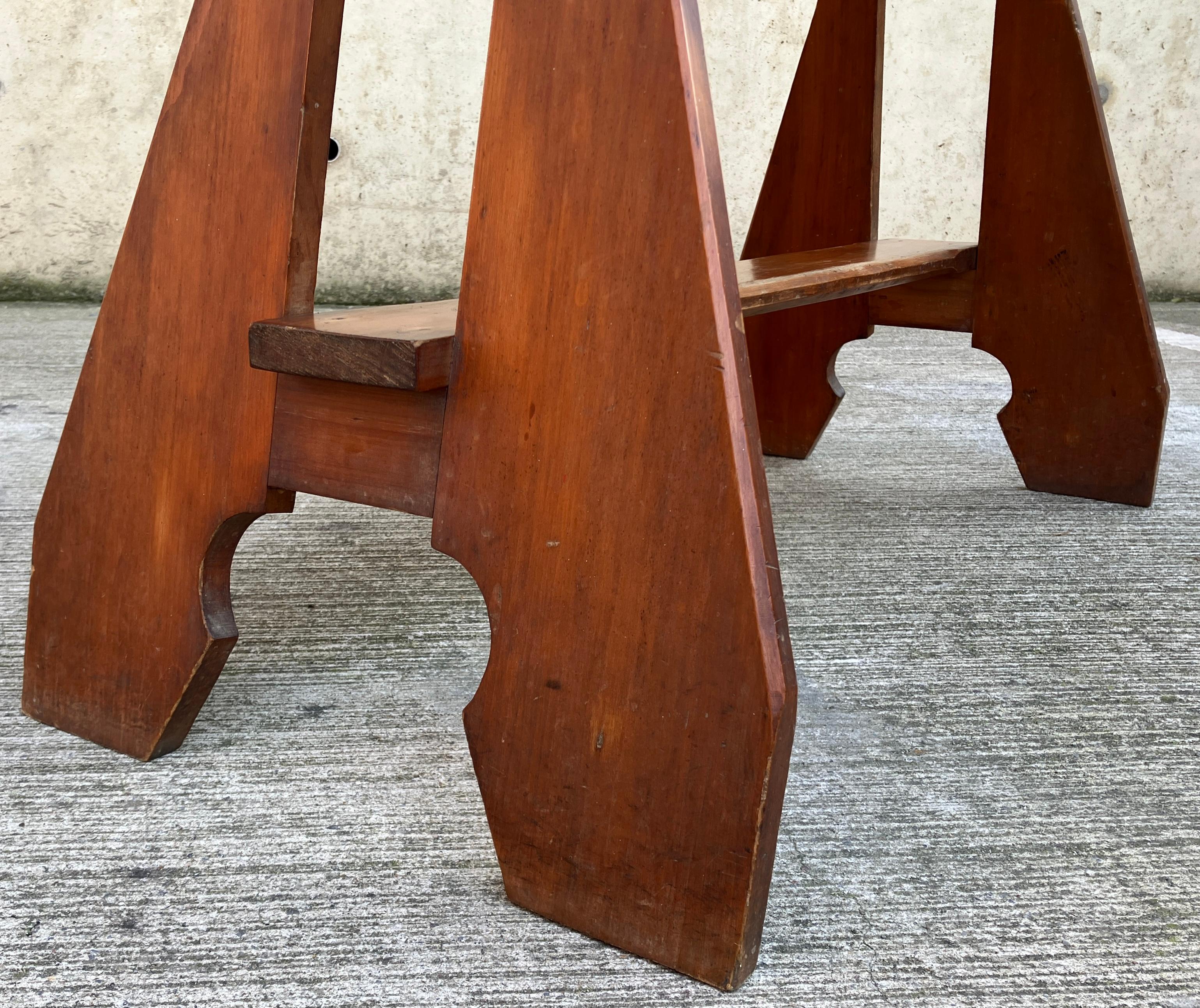 Faggio Tavolo Consolle / Scrivania inglese Arts & Crafts in vendita