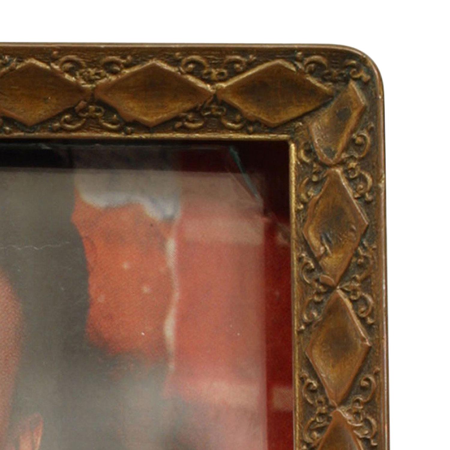 Britannique Cadre-photo en cuivre de style Arts & Crafts anglais en vente