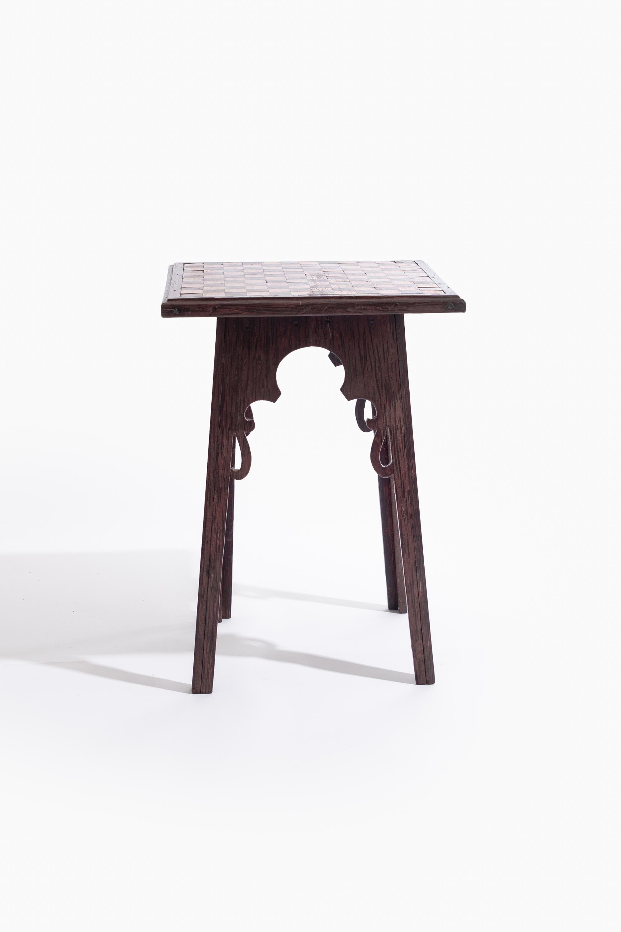 19th Century English Arts & Crafts Fruitwood Side Table
