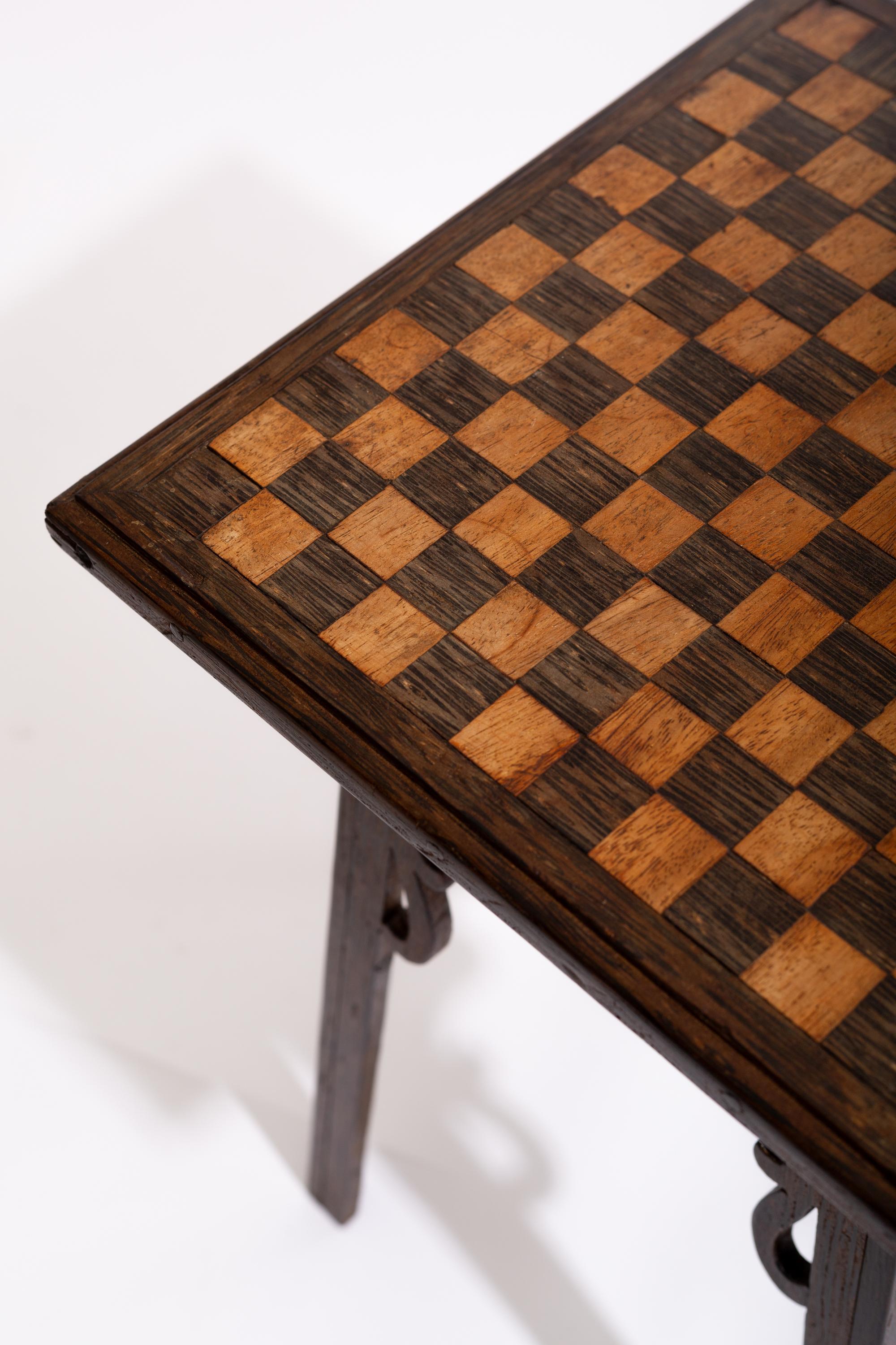 English Arts & Crafts Fruitwood Side Table 2