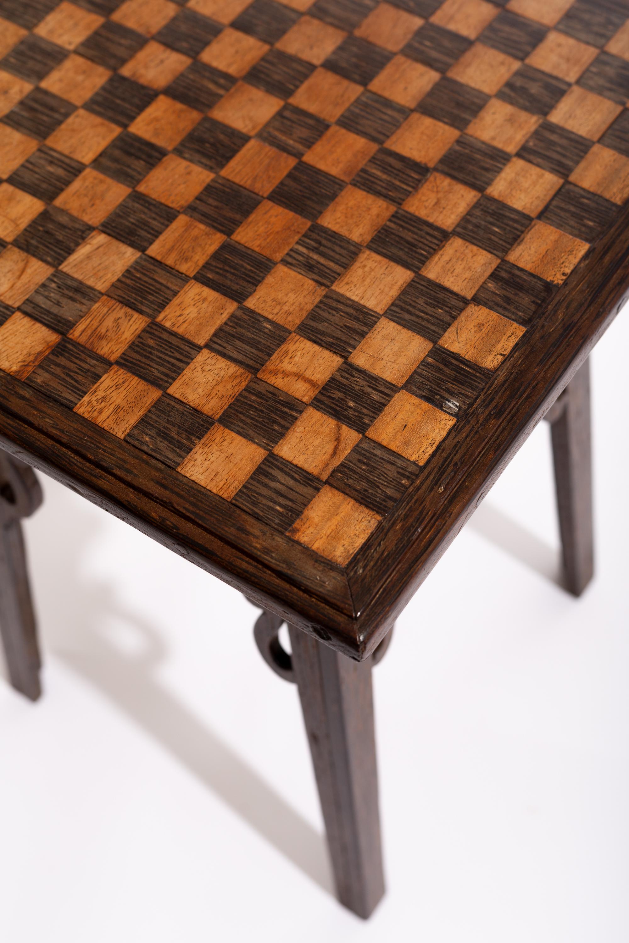 English Arts & Crafts Fruitwood Side Table 3