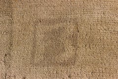 English Arts & Crafts James Templeton Beige Patterned Wool Rug