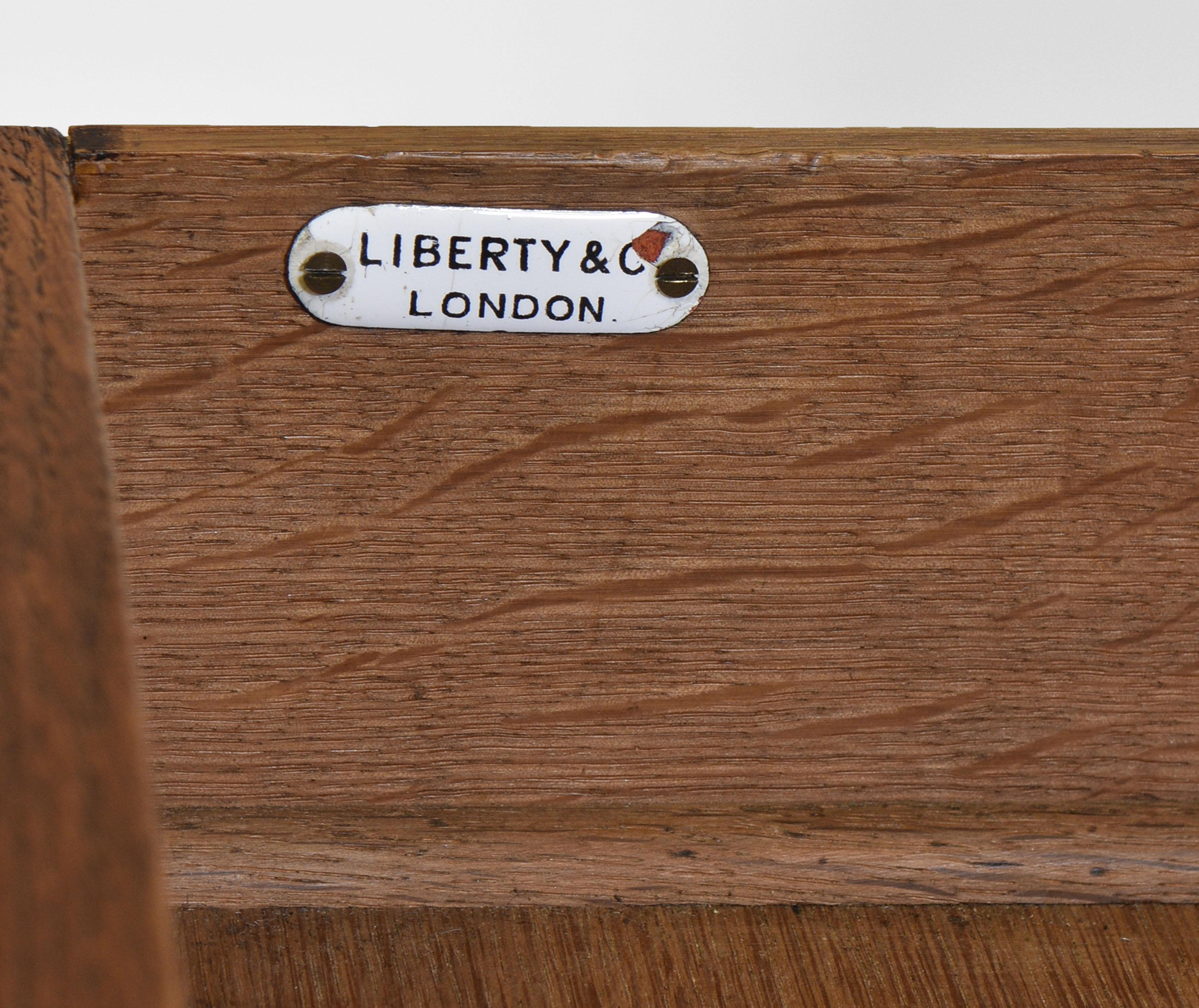 English Arts & Crafts Oak Sideboard By Liberty & Co  5