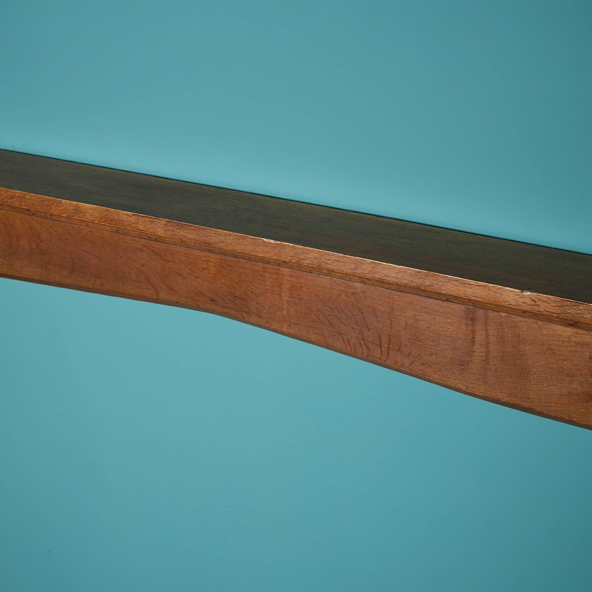 Englisch Arts & Crafts Periode Eiche Kamin Mantel (Holz) im Angebot
