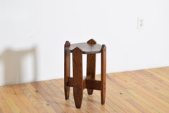 English Arts & Crafts Period Oak Octagonal Side or Drinks Table, ca. 1900