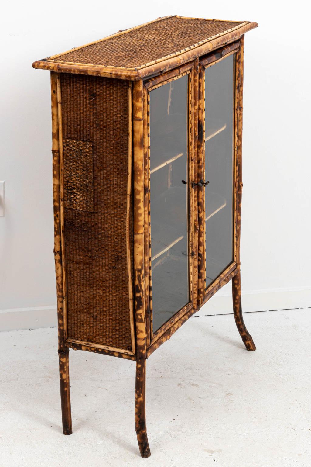 English Bamboo Cabinet 1