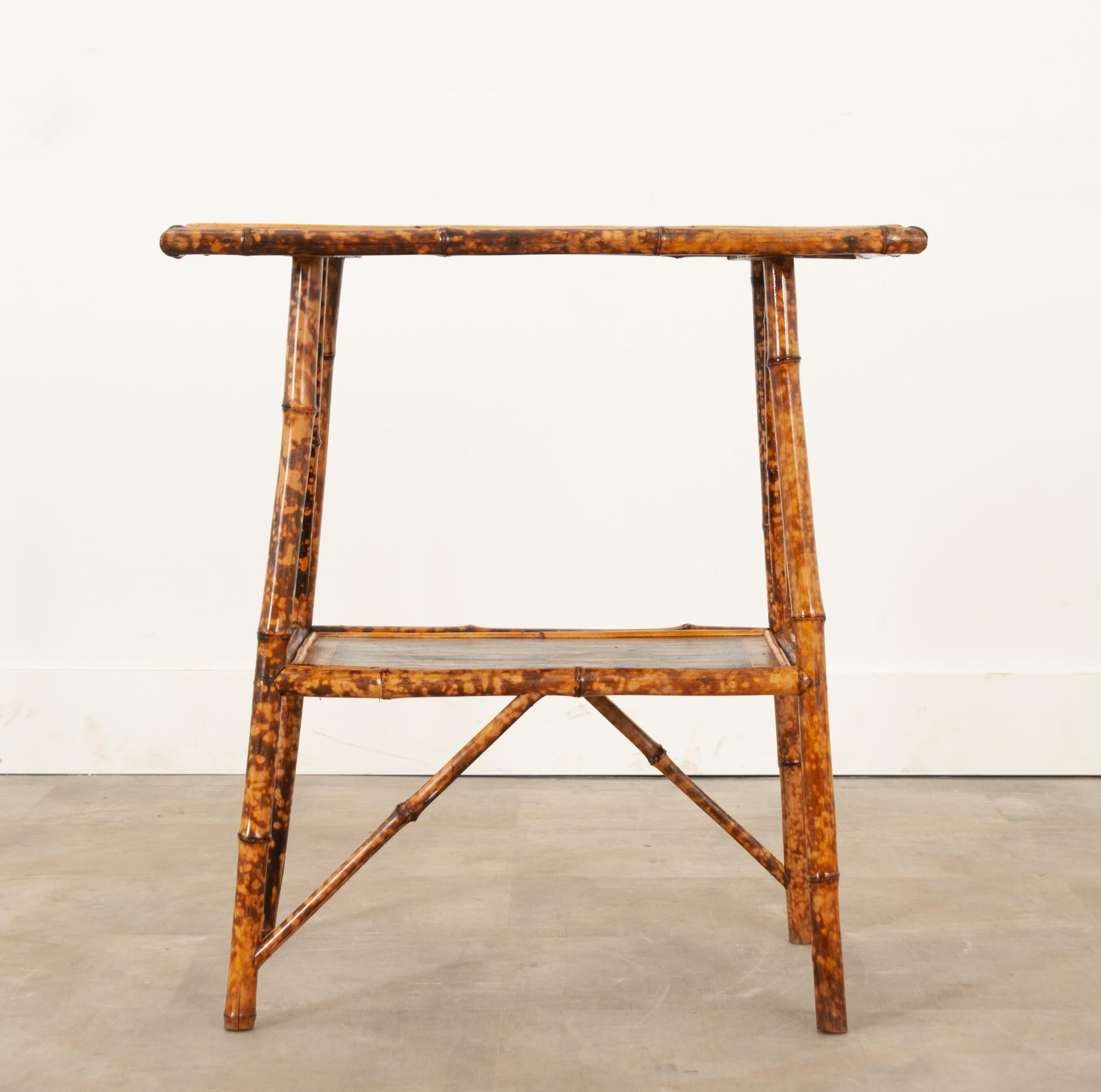 Other English Bamboo Decoupage Table