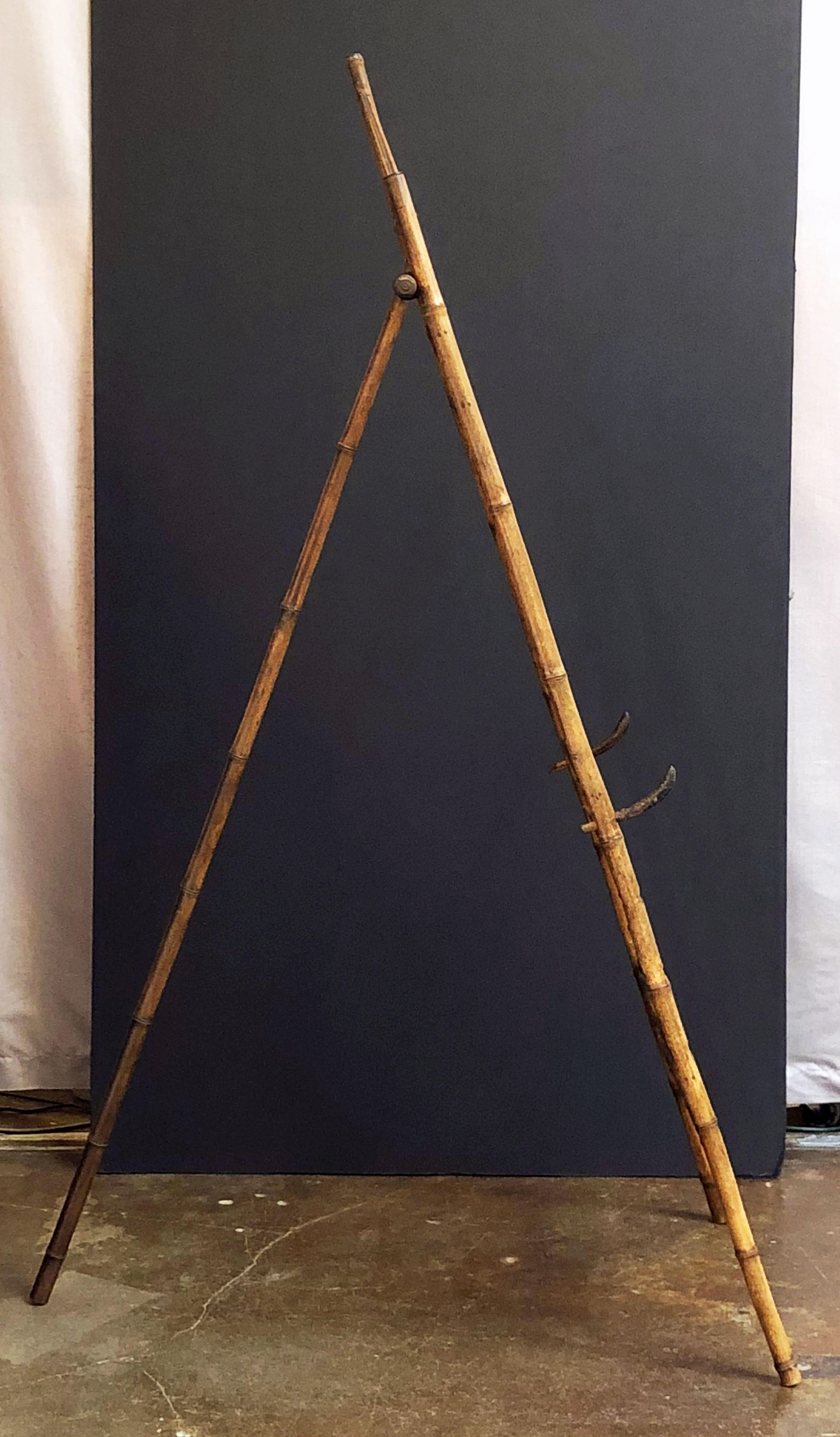 English Bamboo Display Easel from the Aesthetic Movement Period 4