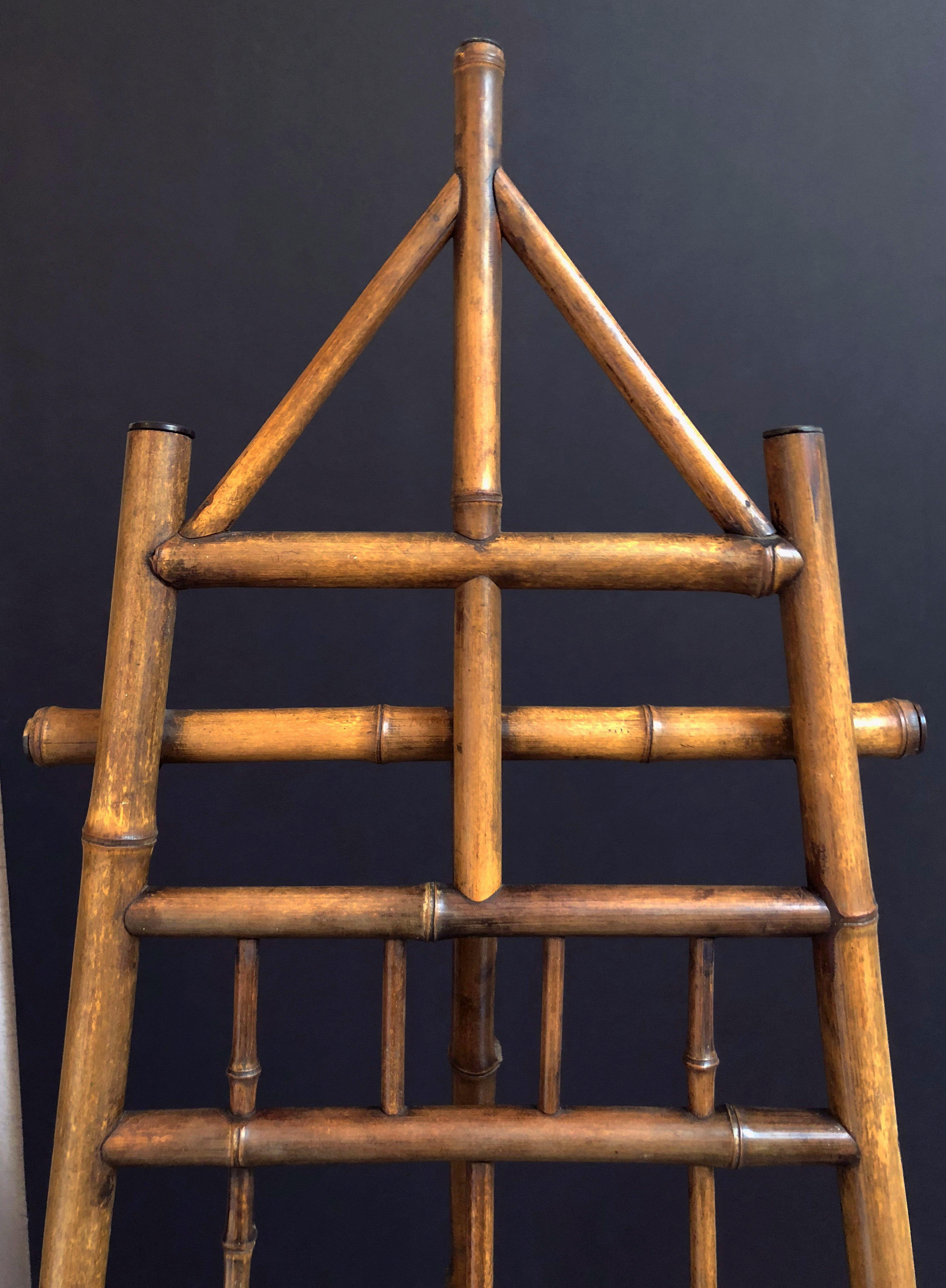 English Bamboo Display Easel from the Aesthetic Movement Period 5