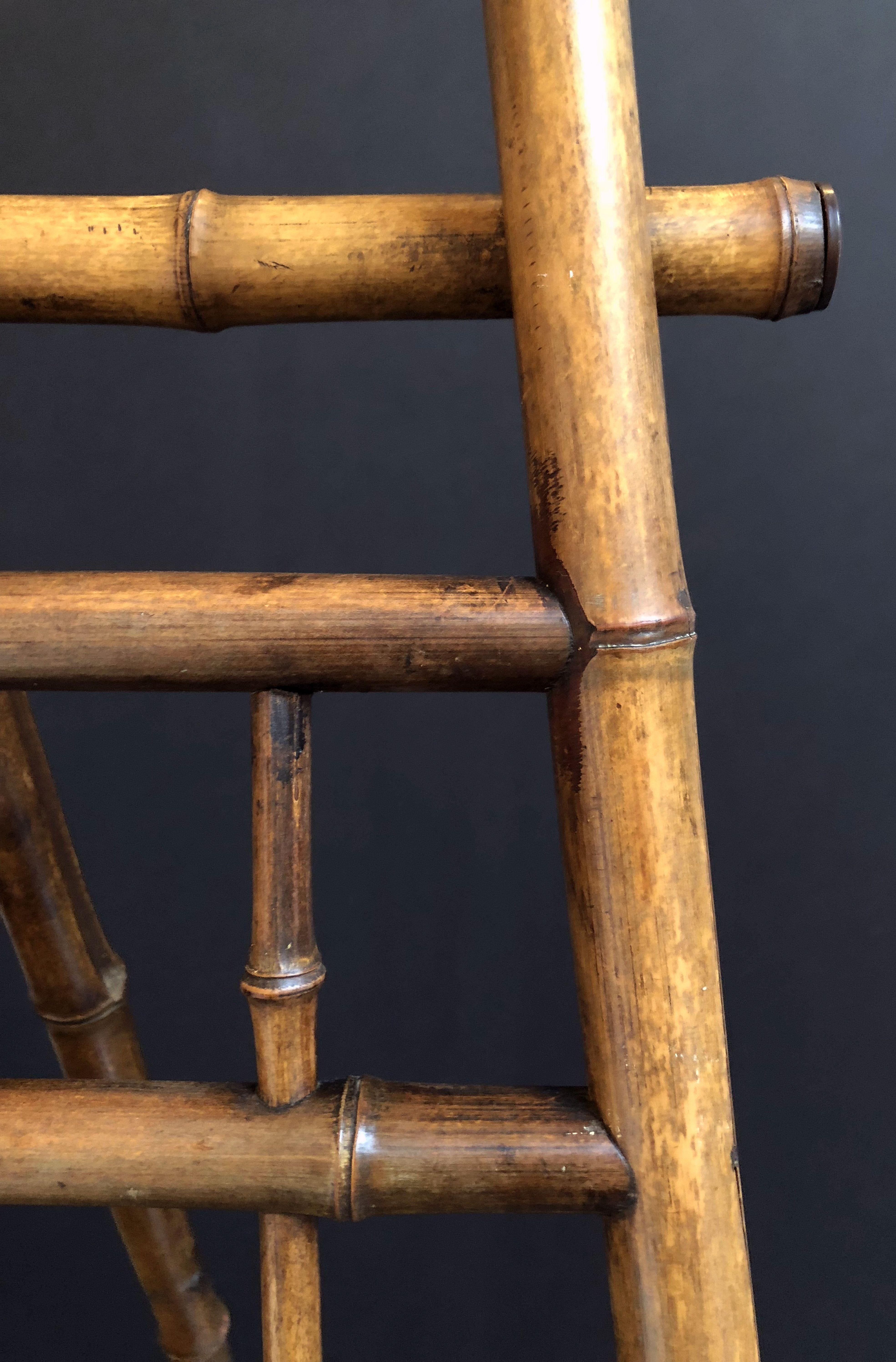 English Bamboo Display Easel from the Aesthetic Movement Period 8