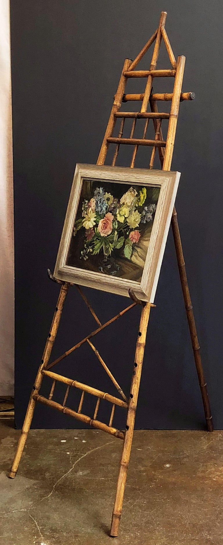 English Bamboo Display Easel from the Aesthetic Movement Period at