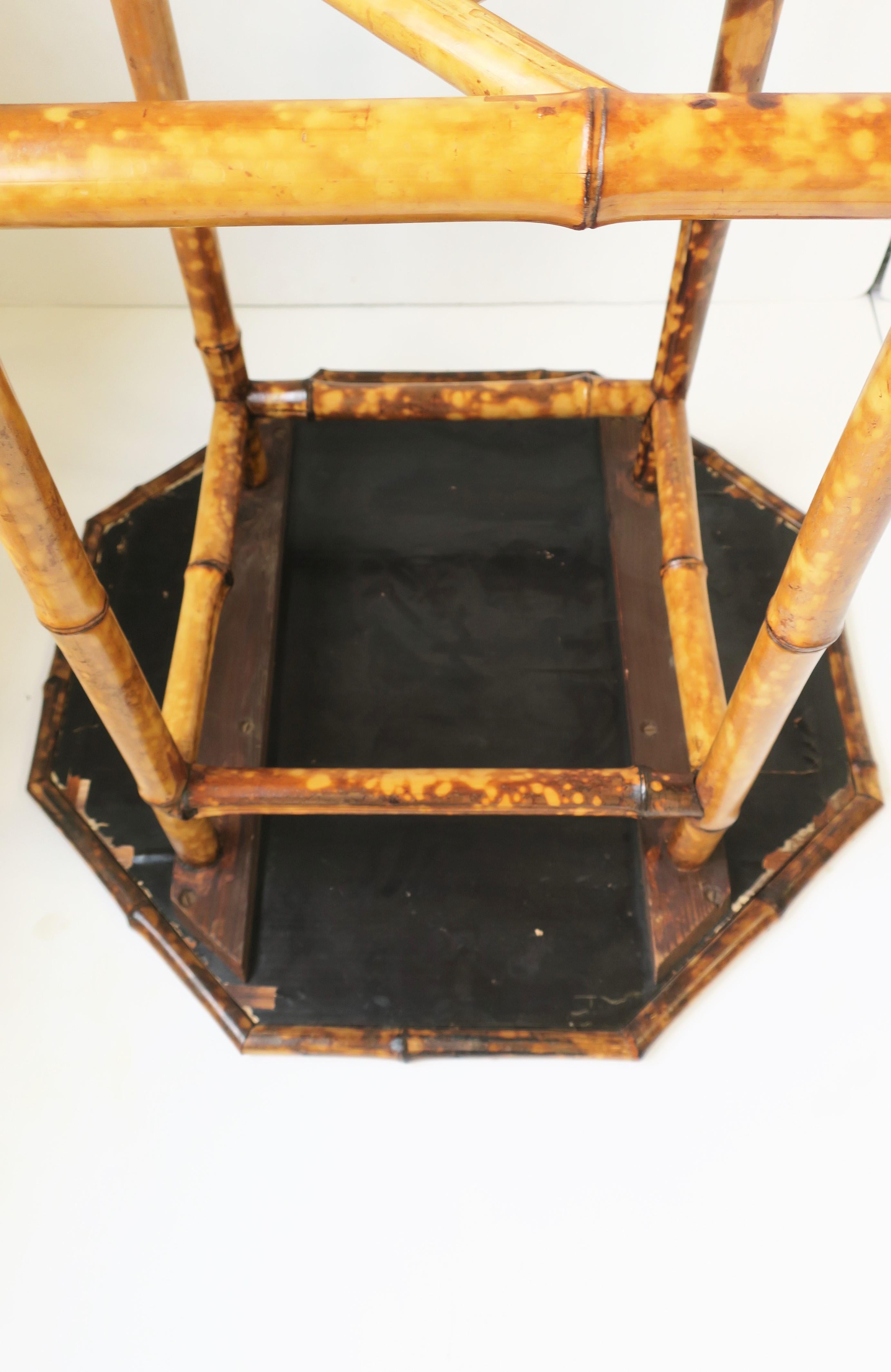 English Bamboo End Table 10