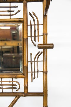 English Bamboo Hall Stand
