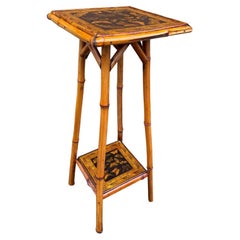 Antique English Bamboo Plant Stand