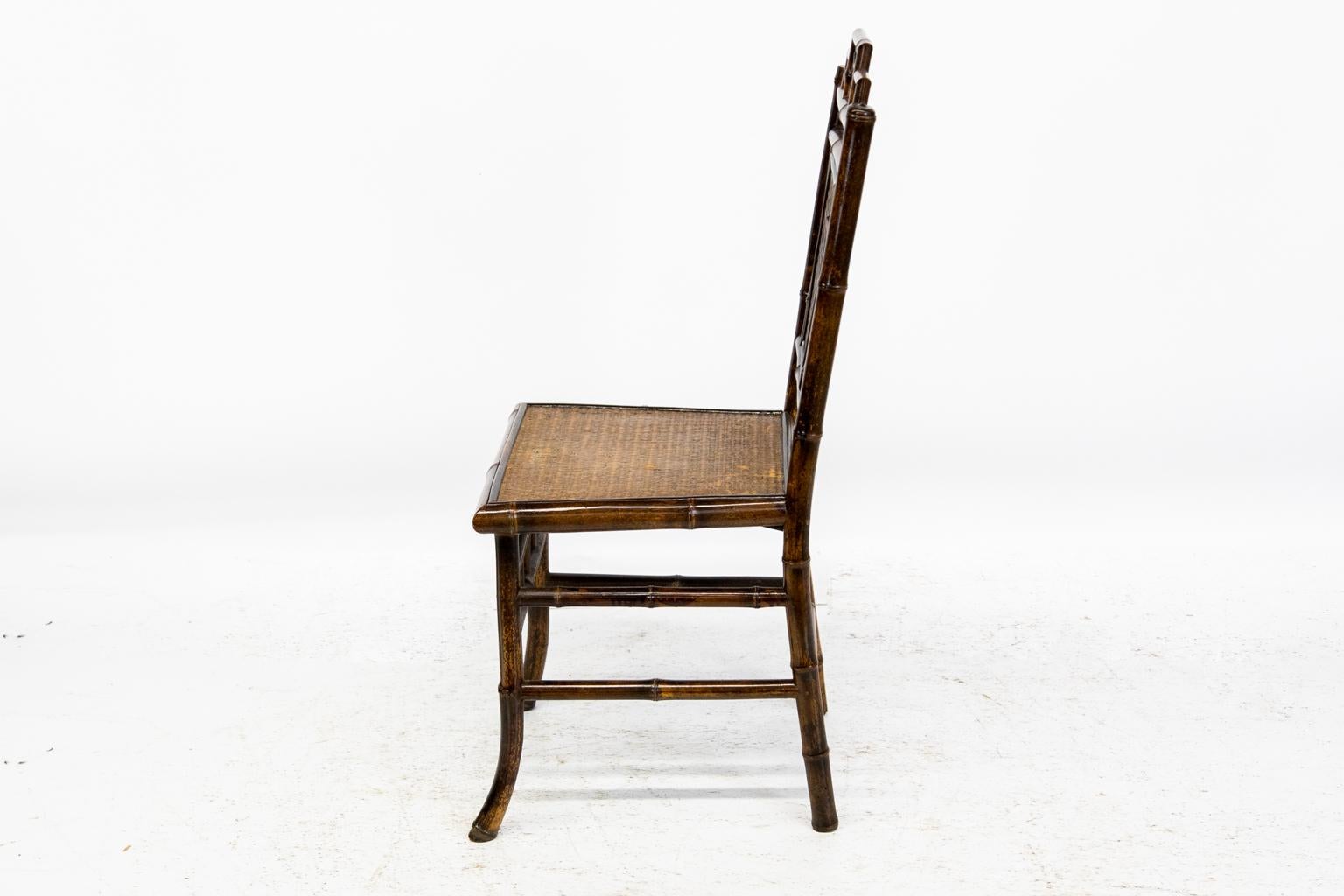 English Bamboo Side Chair 5