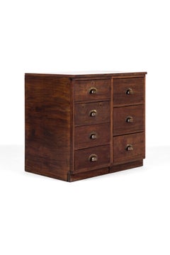 Banca inglese di cassetti da una banca