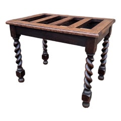 English Barley Twist Luggage Stand