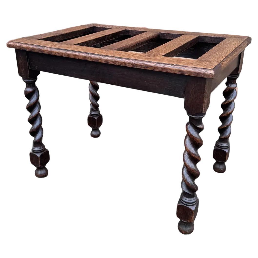 English Barley Twist Luggage Stand