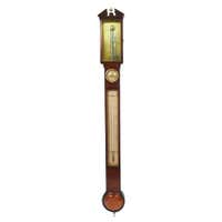 Hans Lufft Machine Age Luxury Table Barometer Weather Station Mid ...