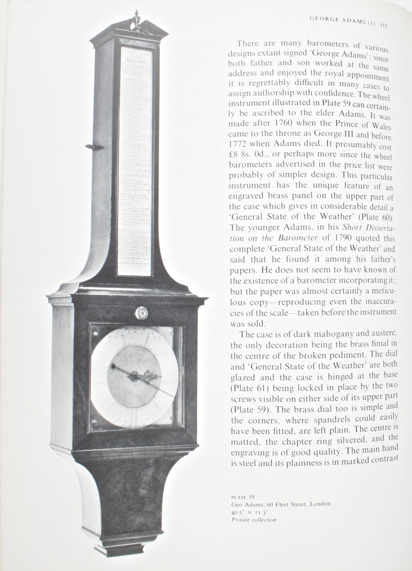 Paper English Barometers, 1680-1860 by Nicholas Goodison, First Edition Book