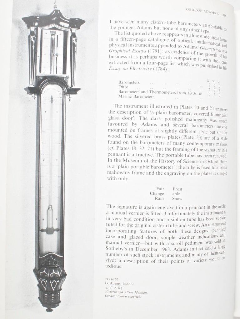 English Barometers, 16801860 by Nicholas Goodison, First Edition Book