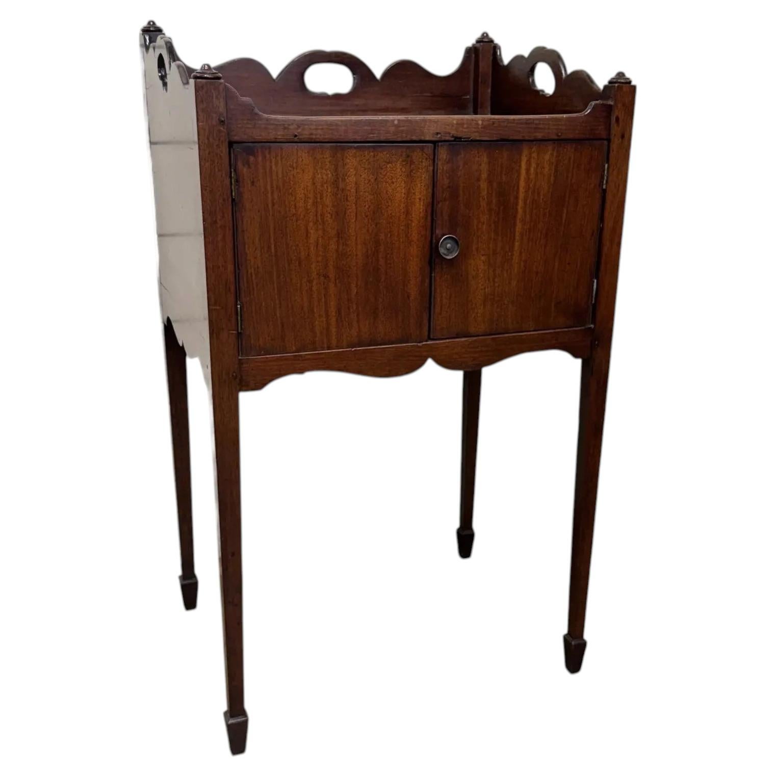 What is a bedside table called?