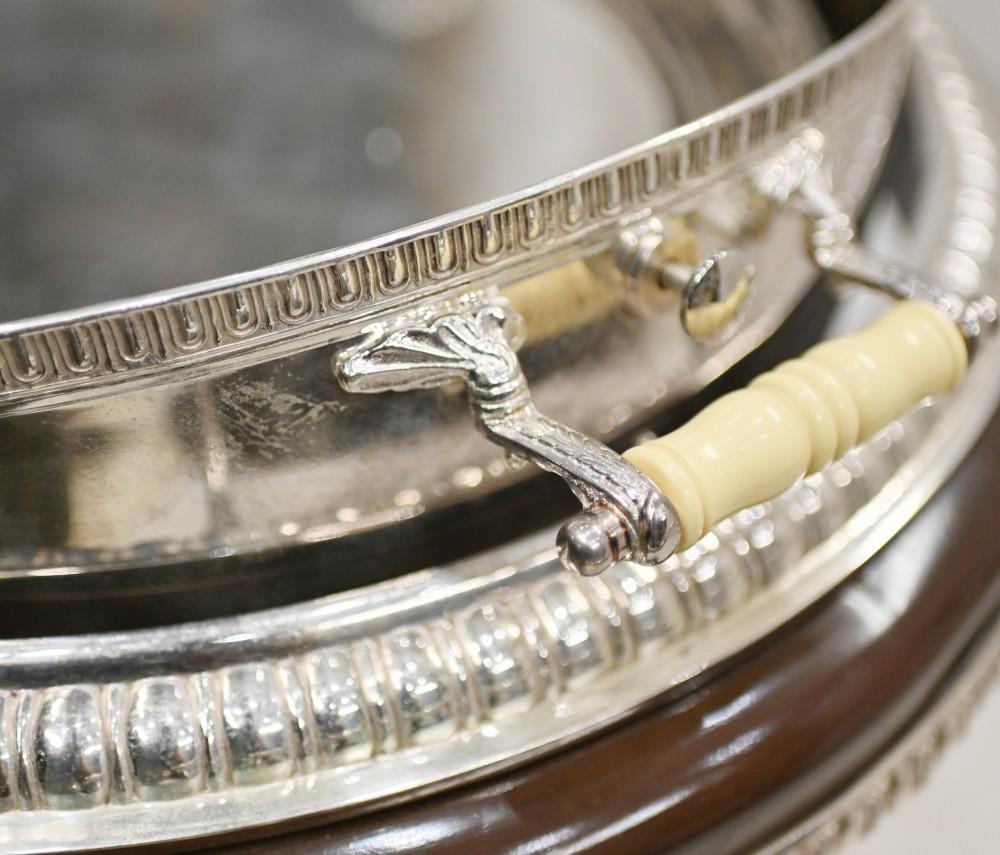 English Beef Trolley Silver Plate Carvery Meat For Sale at 1stDibs