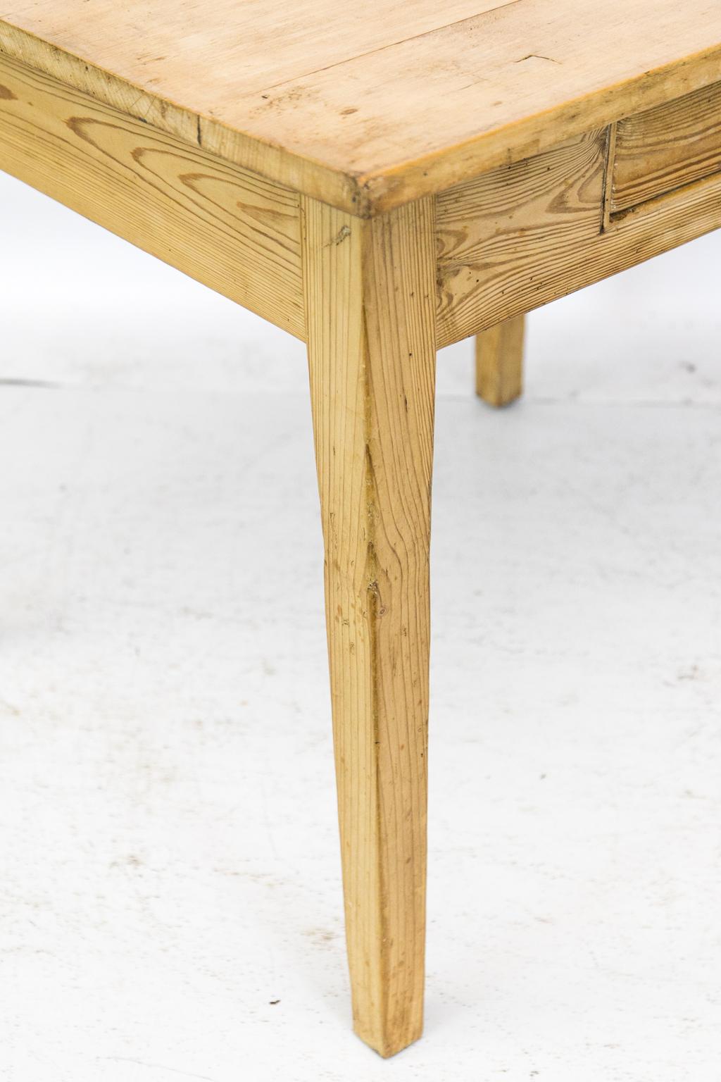 birch side table