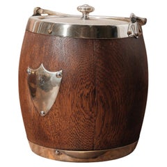 Antique English Biscuit Barrel