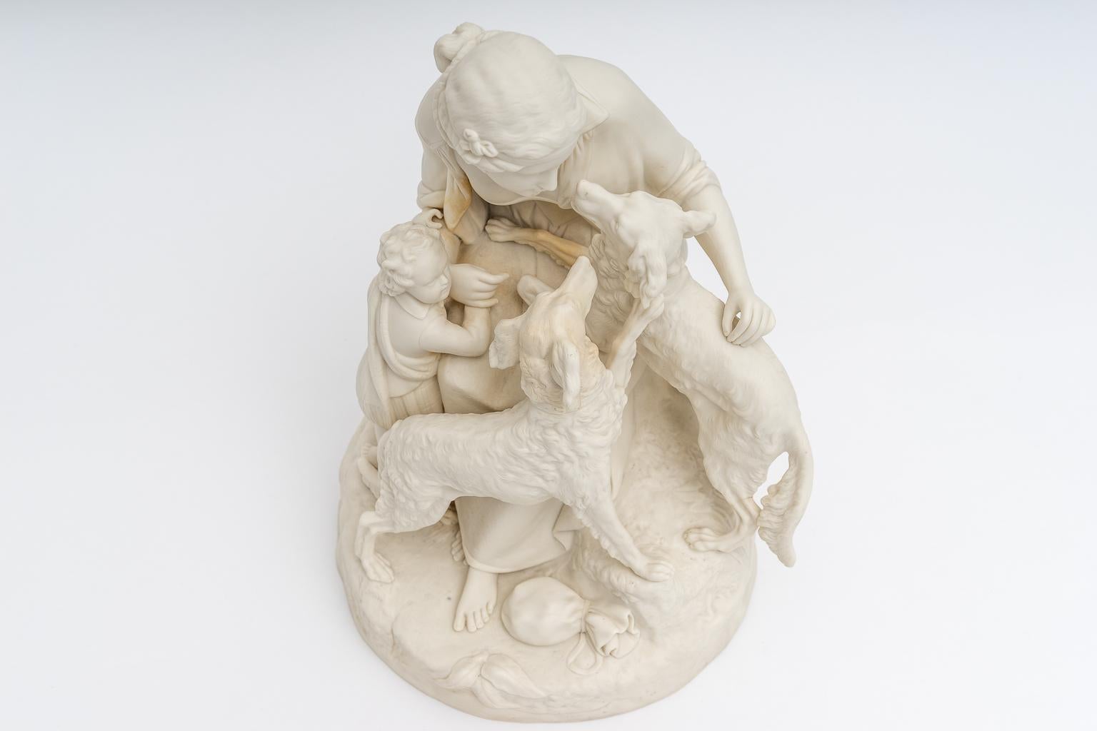 English Bisque Parian Ware Sculpture For Sale at 1stDibs | parian ware ...