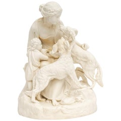 English Bisque Parian Ware Sculpture