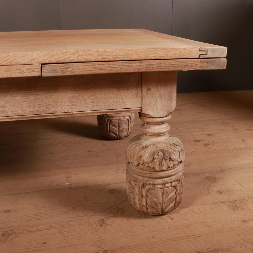 English Bleached Oak Coffee Table In Good Condition In Leamington Spa, Warwickshire