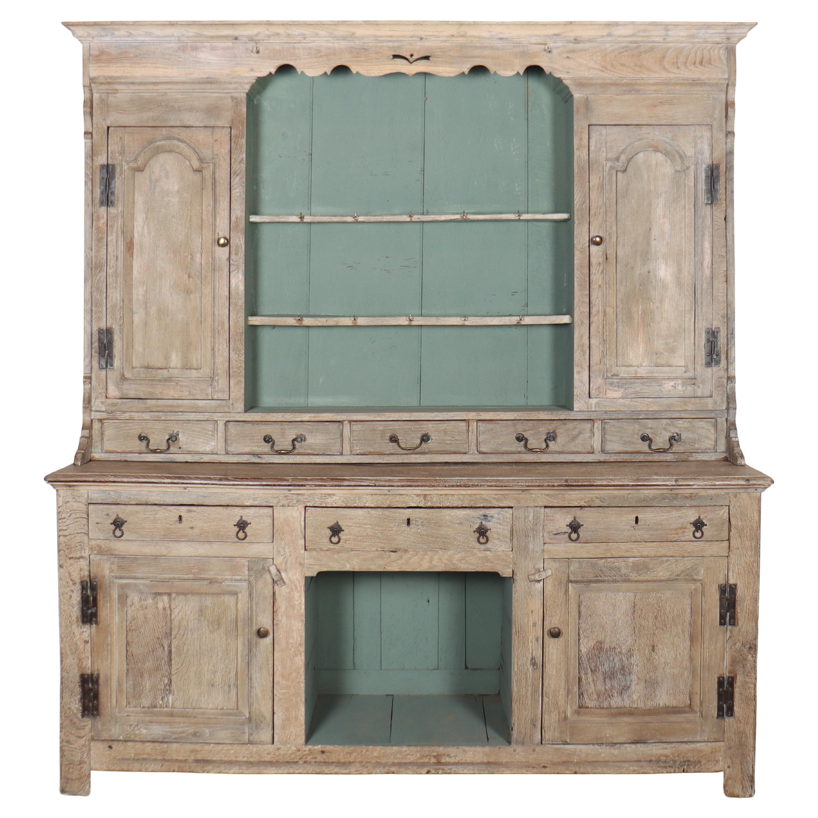 Comò inglese in Oak sbiancato in vendita