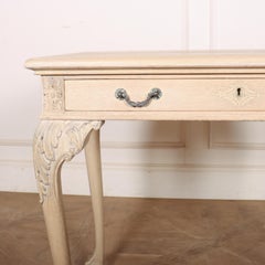 English Bleached Oak Lamp Table