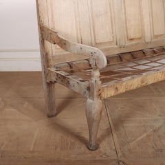 English Bleached Oak Settle