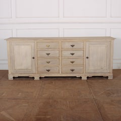 English Bleached Oak Sideboard