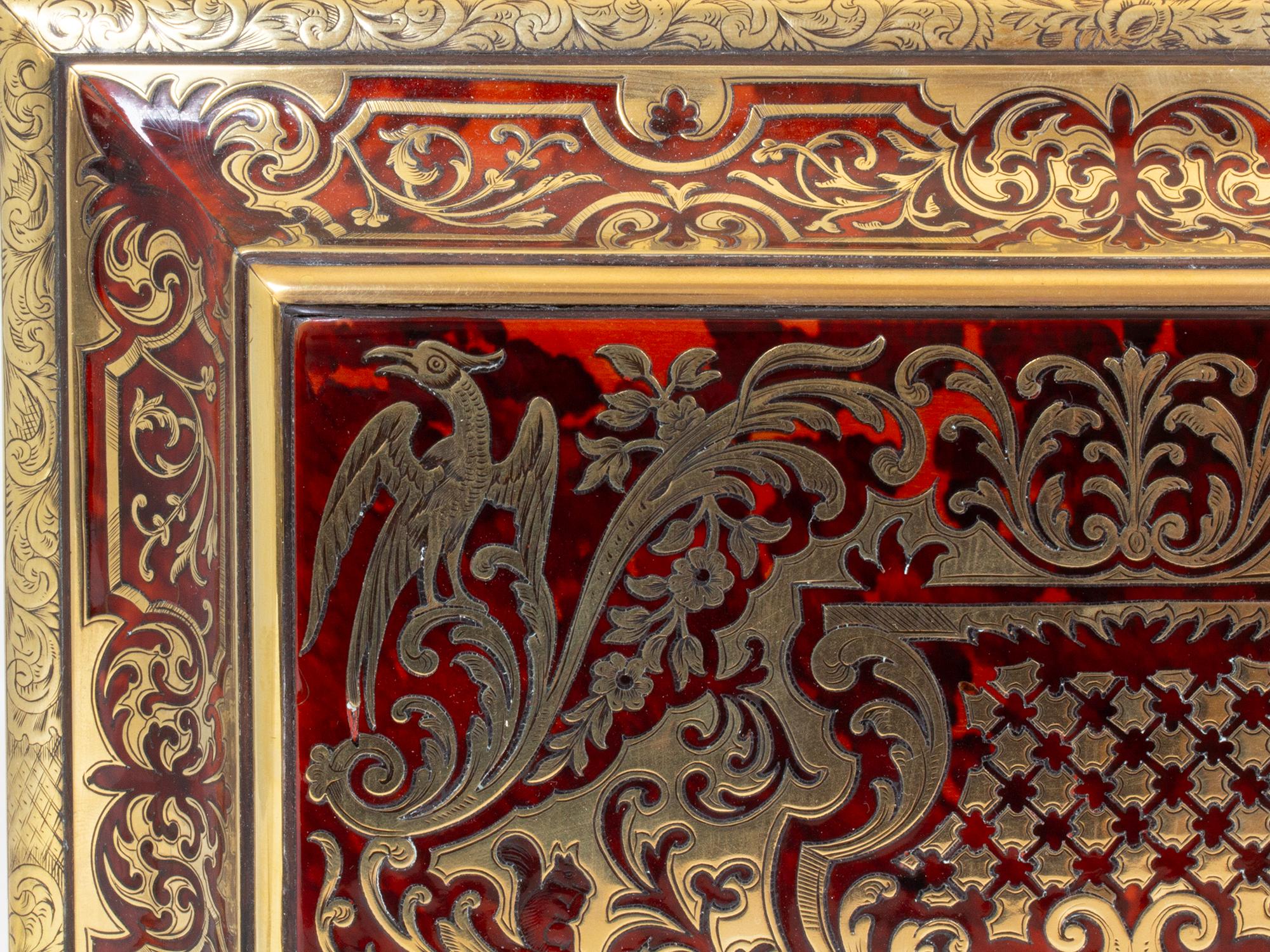 Boîte à couture en boulle anglaise de Friedrich Ludwig Hausburg en vente 2