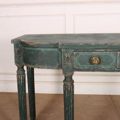 Tavolo consolle con arco inglese