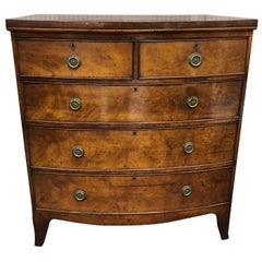 English Bow Front Chest