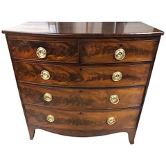 English Bow Front Chest