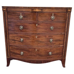English Bow Front Chest