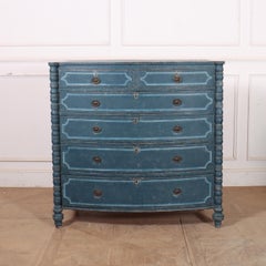 English Bowfront Chest of Drawers