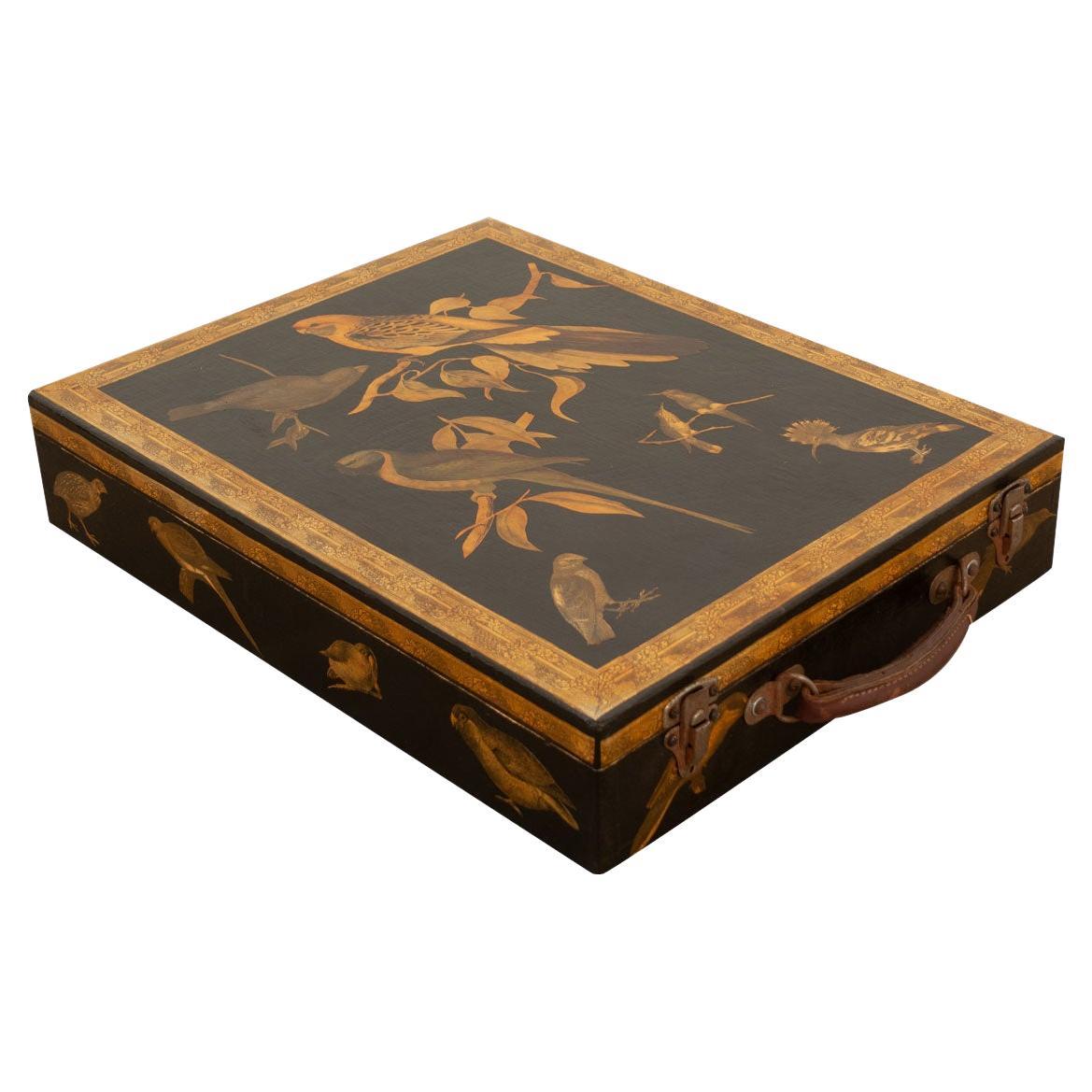 English Decoupage Dog Box For Sale at 1stDibs decoupage boxes for sale