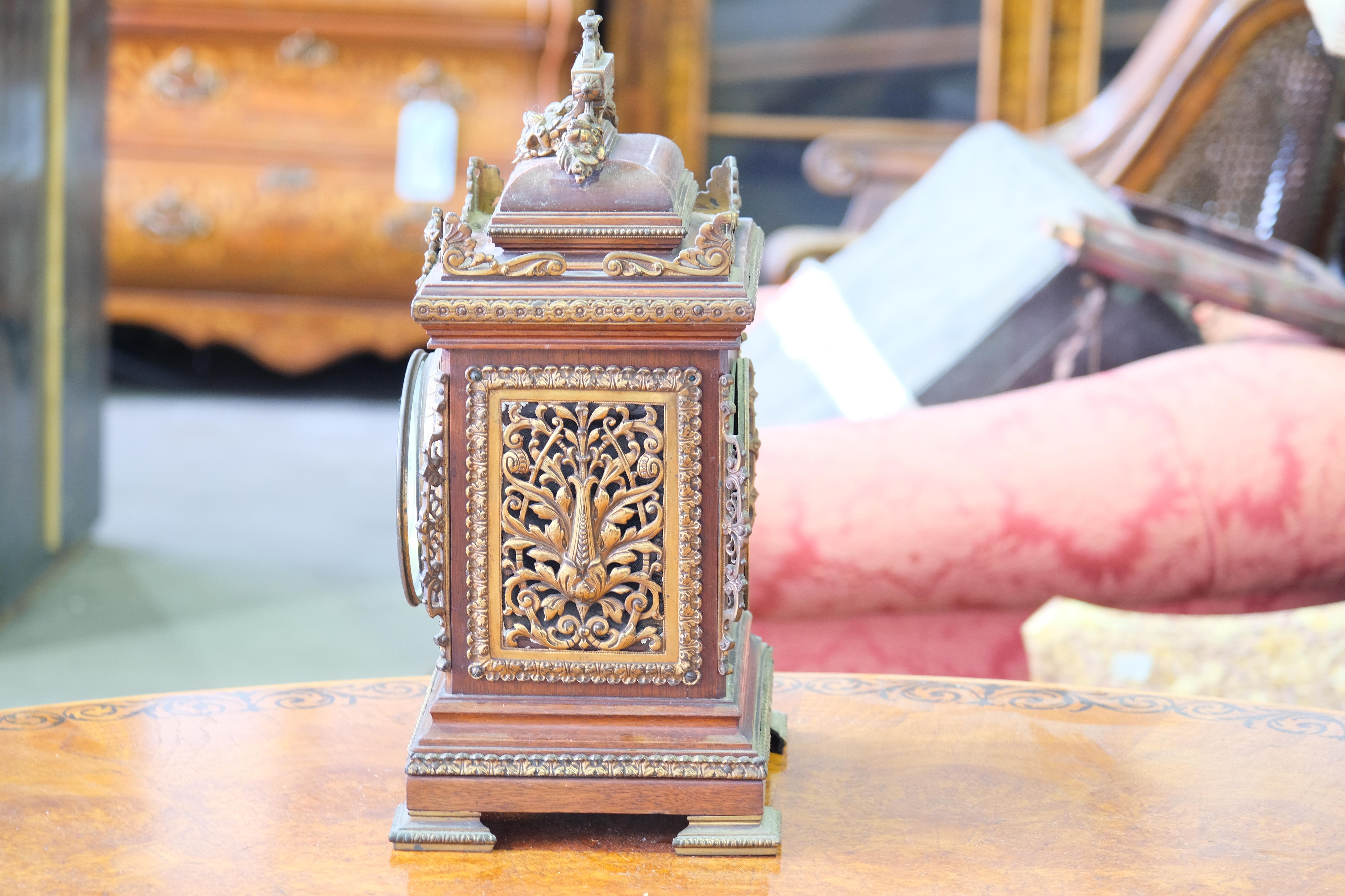 Horloge de support anglaise, XIXe siècle en vente 6