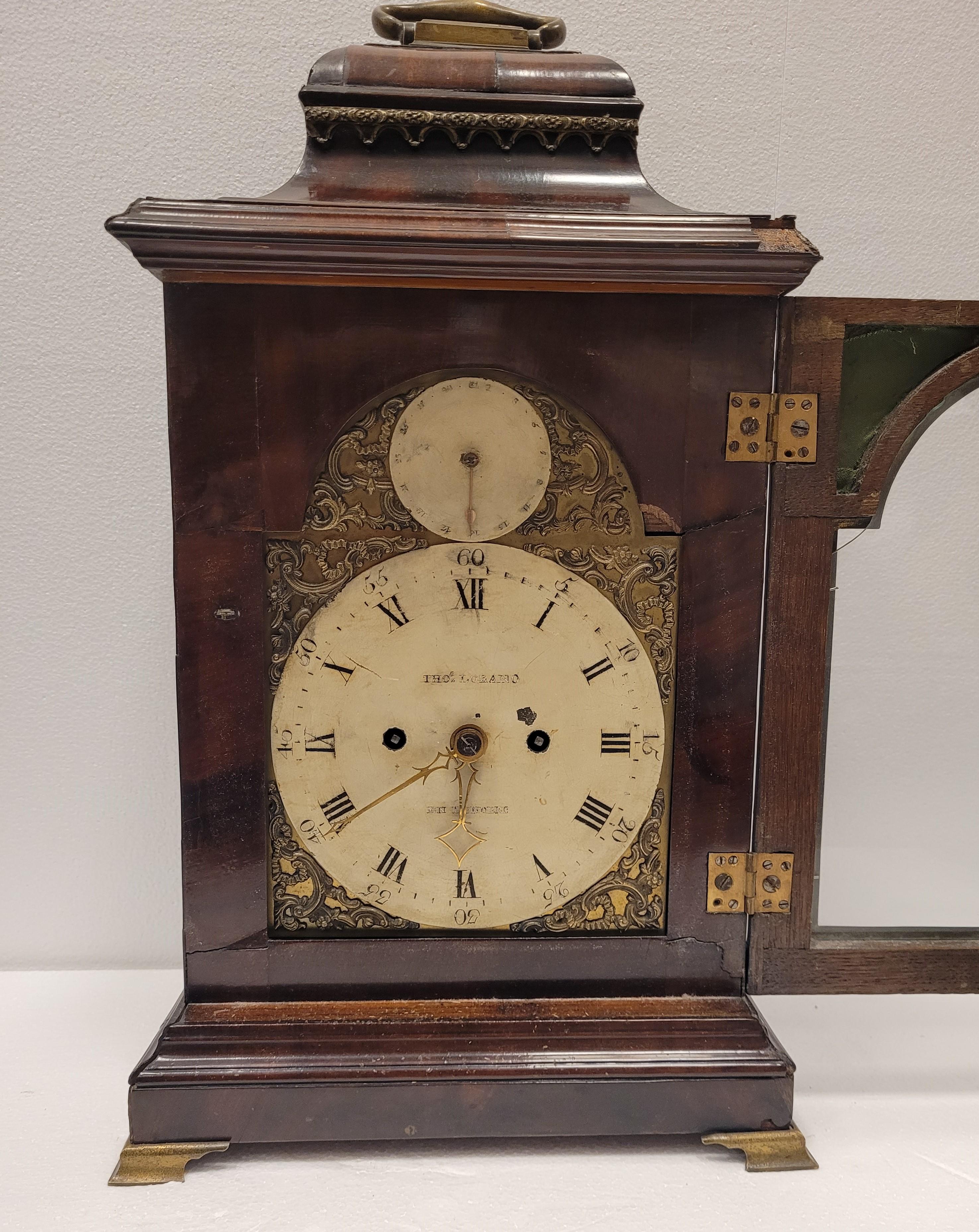 English Bracket Clock, Georgian III In Good Condition In Valladolid, ES