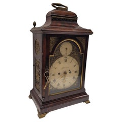 Antique English Bracket Clock, Georgian III