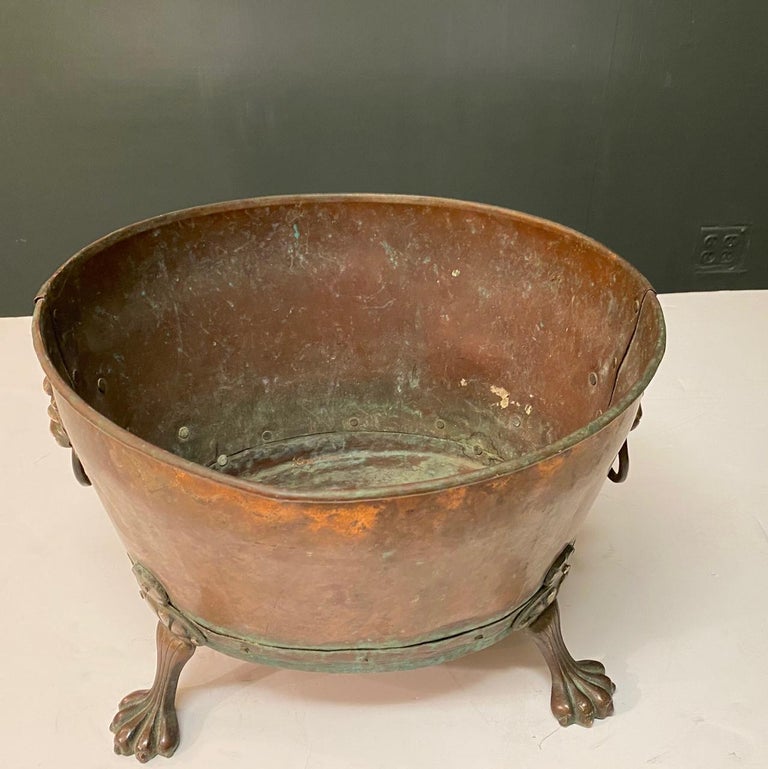 English Brass and Copper Coal Bin at 1stDibs coal bin for sale, coal