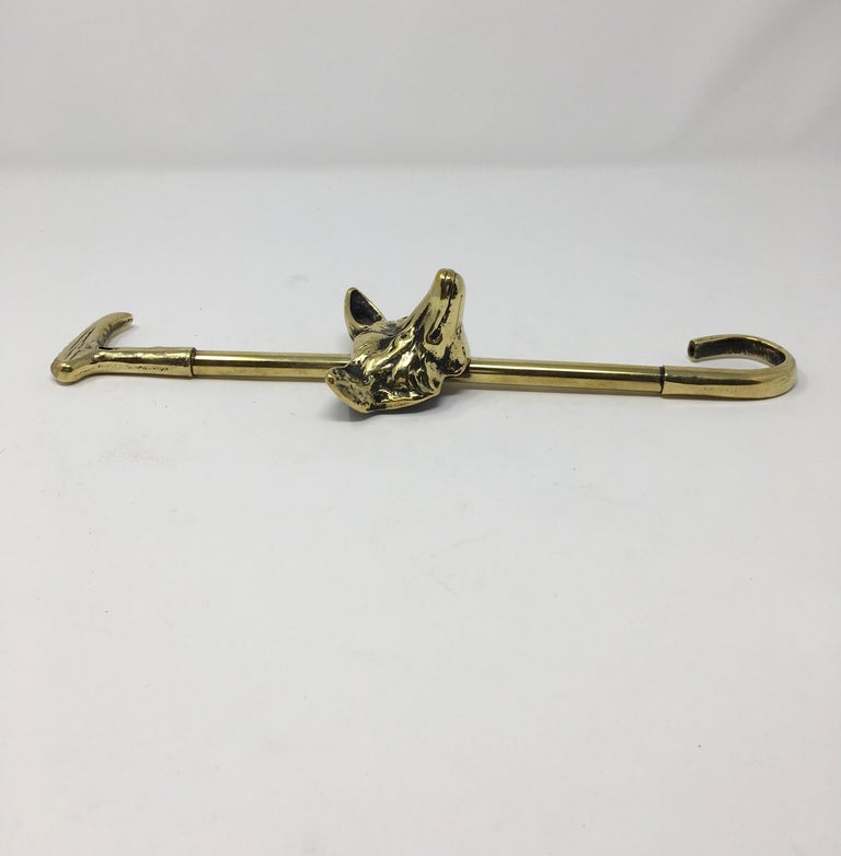 English Brass Boot Pull Hook with Fox at 1stDibs hook boot sale